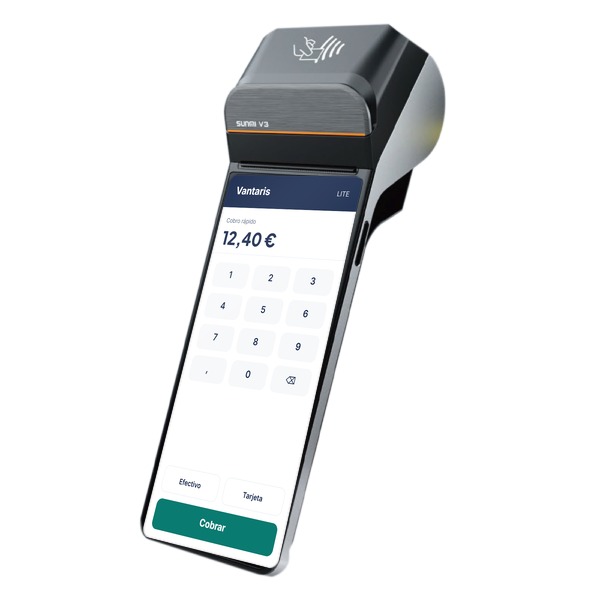 Datáfono con Vantaris Lite